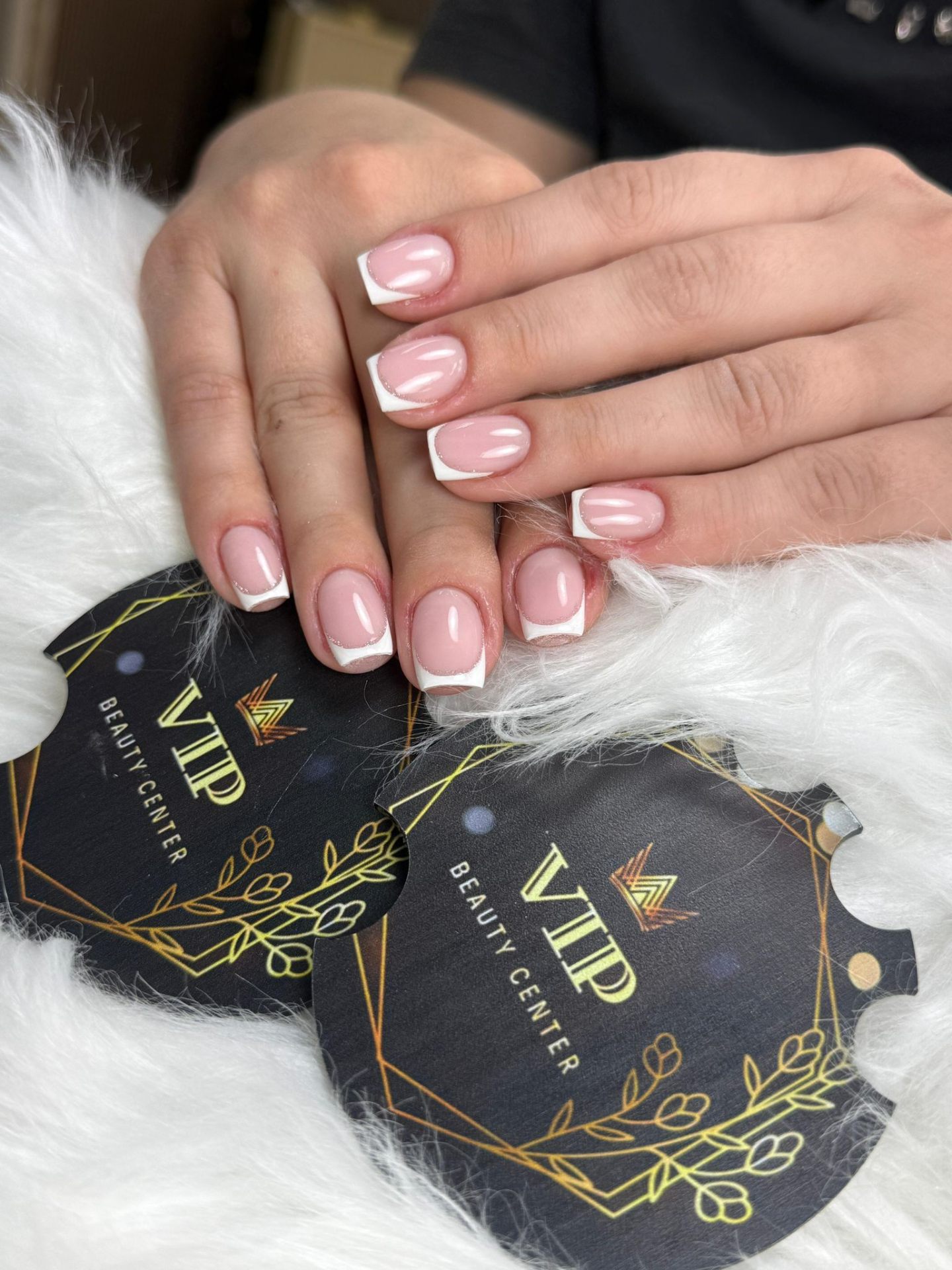 Classic French manicure